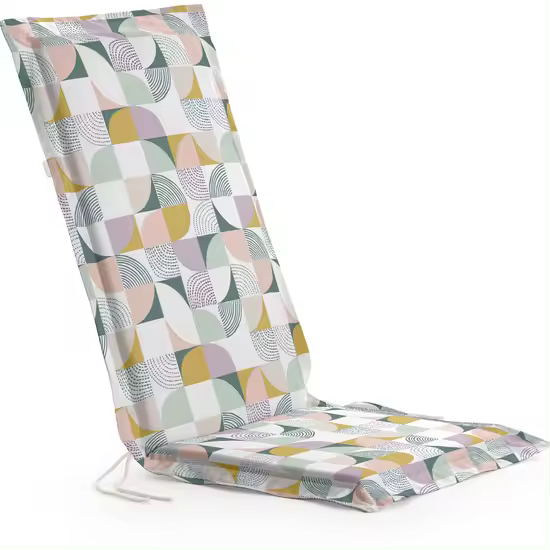 BL BELUM  Cojín  Silla de Jardín - Medidas Producto: Asiento sin volante: Grosor: 4 cm / Ancho: 41 cm / Largo: 37 m Respaldo sin volante: Grosor: 4 cm / Ancho: 53 cm / Largo: 64 cm  Modelo: 0120-381 - 1
