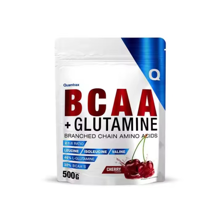 Quamtrax Direct Bcaa + Glutamina 500 Gr Cereza - 1