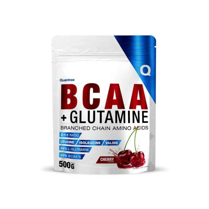 Quamtrax Direct Bcaa + Glutamina 500 Gr Cereza - 1