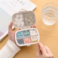 Caja De Viaje Para Vitamínicos Y Suplementos Medicinales Organizador De Pastillas Diarias Caja De Almacenamiento De Suministros - details 2
