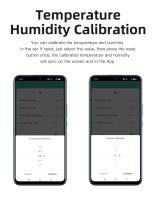 Sensor De Temperatura Y Humedad WiFi Tuya Para Casa Inteligente Con Control Remoto Bluetooth Compatible Con APP Hygrometer Thermometer - details 5