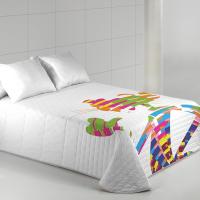 Bouti Colcha Pop Pink Panther - Diseño Psicodélico - Tacto Suave - 180x260 Cm - details 0