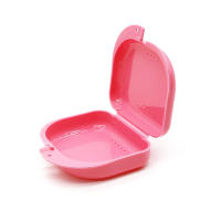 Caja De Retención Dental Pequeña Caja De Dientes Organizador De Limpieza Para Ortodoncia Y Prótesis Estuche De Almacenamiento Para Dientes - details 2