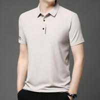 Camisa Polo Para Hombre Verano 2024 Casual Color Sólido Manga Corta Cómoda Y Fresca Moda Casual Antigüedad: Nueva - details 13