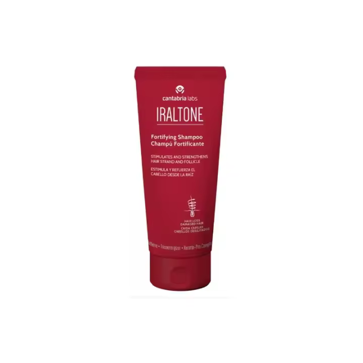 Iraltone Champú Fortificante 200ml - Fortalece y Estimula el Cabello - Acción Antioxidante y Reparadora - 1