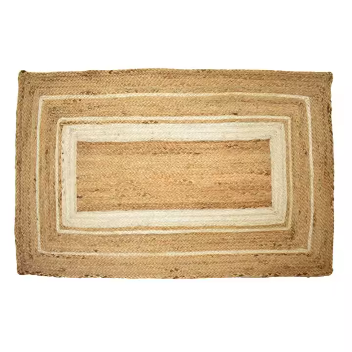 Signes Grimalt ORIGEN Home Decor Alfombra Yute Trenzado Marrón Rectangular 1x120x70cm 32961 - 1