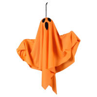 Fantasma LED Blanco Brillante Para Halloween Decoración De Casa Horripilante Con Luz De Hadas Interior Exterior Prop De Terror - details 10