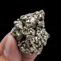 1pcs Espécimen De Minerales Naturales Perú Pyrite Piedra Cristalina De Calidad Alta Para Decoración De Hogar Y Energía Estilo Feng Shui - details 2