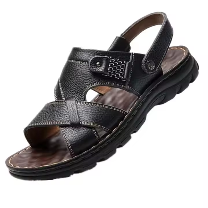 Sandalias Para Hombre De Verano Impermeables Antideslizantes Con Suela Suave Y Doble Uso Clogs Moda Casual Transpirables - 1