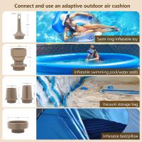 Bomba de Globe, Bomba de Aire portátil para inflar or desinflar colchones de Aire/Piscinas para niños/anillo de Natación, etc. - details 3