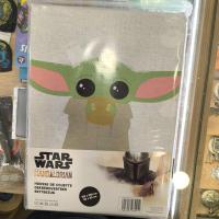 Funda Nórdica Aymax Reversible Star Wars Mandalorian Baby Yoda Grogu Para Cama de 90 o 105cm ancho Algodón 100%, Medida 155x200 cm, más Funda Cojín 50x80cm - details 2