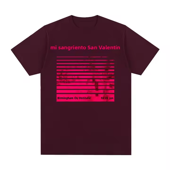 Camiseta De Algodón Para Hombres Y Mujeres My Bloody Valentine Slowdive Loveless Jesus And Mary Chain Estilo Casual Sin Capucha - 1
