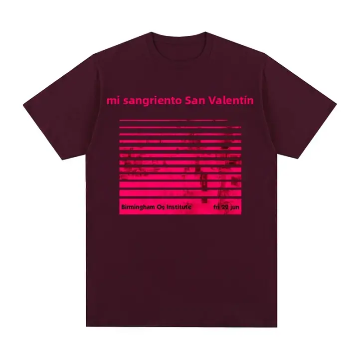 Camiseta De Algodón Para Hombres Y Mujeres My Bloody Valentine Slowdive Loveless Jesus And Mary Chain Estilo Casual Sin Capucha - 1