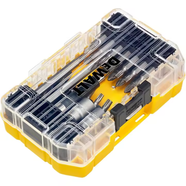 DEWALT DT70702-QZ - Juego Mixto de Alto Rendimiento para Atornillar y Taladrar, 40 Piezas, puntas 25mm - 85mm, - 1