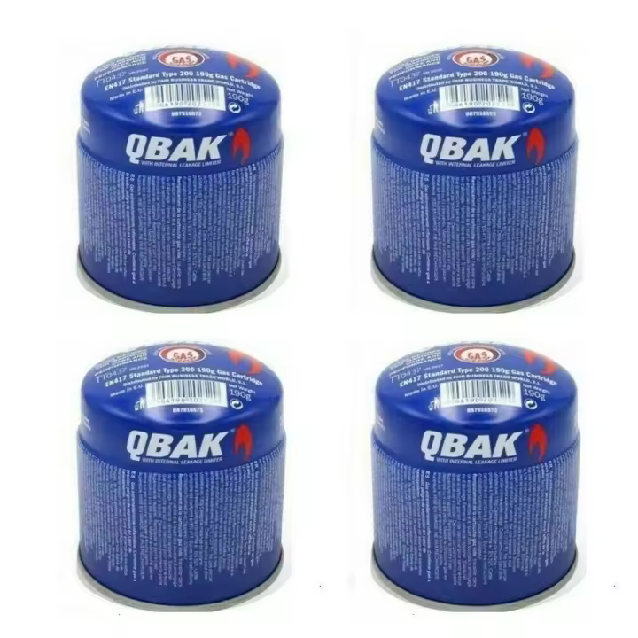 Cartuchos de gas de camping butano con mezcla de propano 190 g  portátil exterior,  camping gas C-200 GBS - 1