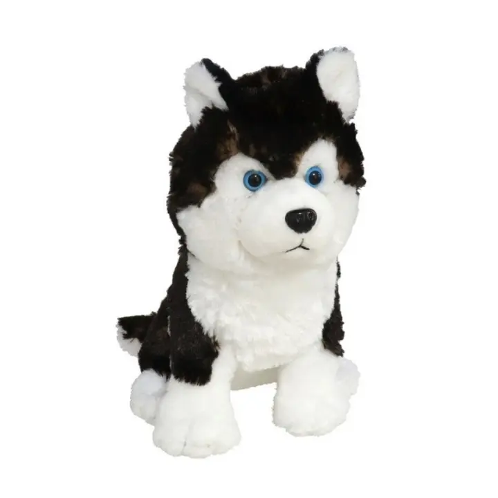 Peluche perrito Husky Siberiano de 30cm de tamaño tacto suave y blandito edad +3 años CH24209 - 1