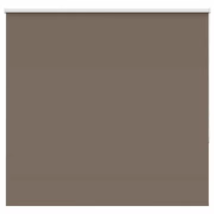 Estor Enrollable Opaco Color Café 145x175 cm Tela Ancho 141,6cm - 1