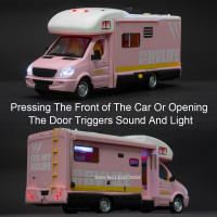 Modelo De Camión De Turismo 1/32 En Aleación De Metal Con Puertas Abiertas Llantas De Goma Sonido Y Luz Función Retroceso Juguete Para Niños - details 6