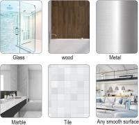 4Pcs Self Adhesive Metal Towel Holders, Stainless Steel Hand Towel Hook Tea Towel Hook Rack for Bathroom Kitchen - details 4