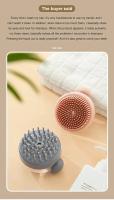 Cepillo De Baño Para Perros Y Gatos Con Despensador De Shampoo Cepillo De Peluquería Para Mascotas De Cabello Largo Material Plástico - details 1
