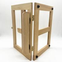 MEJORADA Caballete Atril de Escritorio Maletín de Madera, Soporte Ajustable para Libros y Tablet (Natural, 28 x 19cm) - details 4
