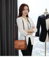 Bolso bandolera de piel de nueva calidad, bolso de hombro de gran capacidad con bolsillo de tres capas, bolso bandolera informal para mujer - details 0