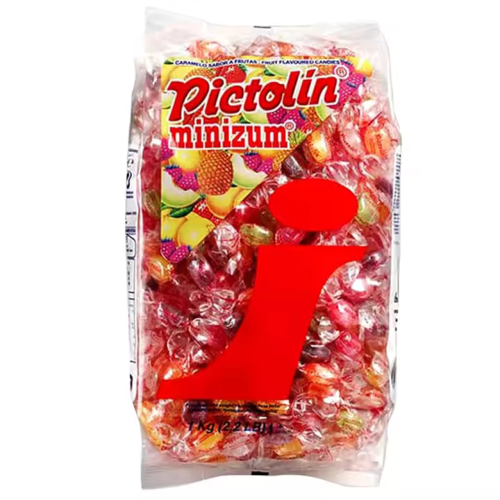 Minizum - Caramelo sabor frutas - 1 kg - 1