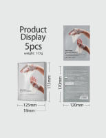 5pcs Mascarilla Mascarilla de Colágeno Parche Hidratante Blanco Translúcido Split Mask - details 3