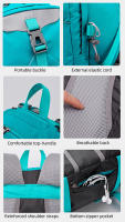 Mochila De Camping Y Senderismo 40L Con Cubierta De Lluvia Bolsa De Viaje Para Exteriores Escalada Y Deportes Unisex - details 13