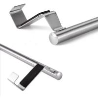 Rack De Toalla De Acero Inoxidable 1PC Soporte Colgante Para Puerta Baño Cocina Armario Herramienta De Almacenamiento Fácil Instalación - details 10