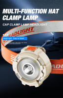 Linterna De Cabeza Recargable TYPE-C Portátil Soporta Diferentes Partes Para Usar Y Llevar. Lámpara Clamp Para La Corbata. - details 0