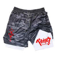Shorts De Compresión Para Hombre 2 En 1 Con Bolsillos Para Teléfono Móvil Ropa Deportiva Secado Rápido Para Gimnasio Y Correr - details 6