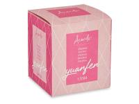 Bellas Extensiones- Acorde Vela Vaso de cristal aroma Peonia 120g (12 unidades), Vela perfumada para el hogar. fragancia hogar fabricado en españa. - details 2