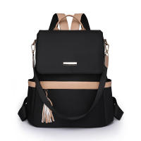 Mochila urbana sencilla de alta gama de nailon, mochila de gran capacidad para mujer. - details 2