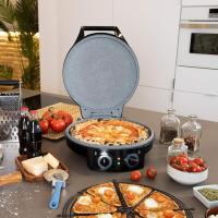 Cecotec 4278 Fun Pizza&Co. Horno Eléctrico para Pizza de 1800 W Grill Temporizador 30min Revestimiento Rockstone Temperatura regulable Apertura 180º con dos placas - details 1