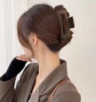 Juego De 4 Pinzas Para El Cabello De Mujer Y Niñas Nonslip En Color Café Negro Accesorios De Moda Para El Cabello Decorativos Regalo - details 1