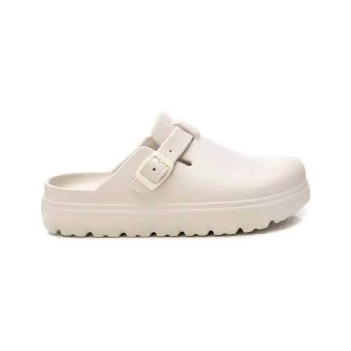 Zuecos XTI  para mujer en color beige - 1