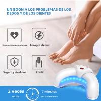 Dispositivo Láser KTS Para El Tratamiento De Hongos En Uñas De Los Pies Y Manos 12x470nm 6x910nm Con Pantalla De Tiempo 2000mA Portátil Y De Fácil Uso - details 4