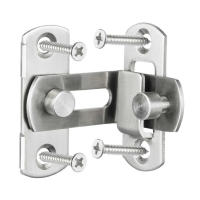Cerradura De Pared De Acero Inoxidable Con Cerradura De Palanca 90 Grados Para Puerta Deslizante Barniz Wine Closet Cerradura De Ángulo Recto - details 5