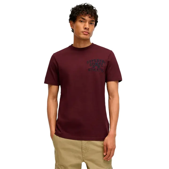 Superdry Camiseta De Manga Corta Embroidered Superstate Logo - 1