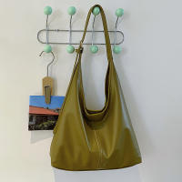 Bolso De Hombro Para Mujer Estilo Coreano Con Gran Capacidad Bolso Cruzado Sencillo Y Casual De Cuero PU Bolsa De Mano Con Solapa - details 28
