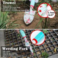 Juego de Herramientas de Jardinería 16 Pcs,Kits de Regalo de Herramientas Manuales de Jardín FloralRegalos de Jardinería para Mujeres y Hombres, con Tijeras de Podar y Bolsa de Almacenamiento - details 0