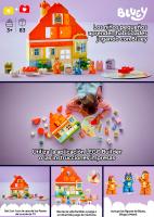 LEGO DUPLO 10459 Bluey Casa Familiar de Bluey con Juego de Memoria - Juguete Interactivo Infantil 2 en 1 - Juego de Mesa -3 Figuras y Ventanas que Se Abren - Regalo para Niñas y Niños apartir de 3 Años - details 0