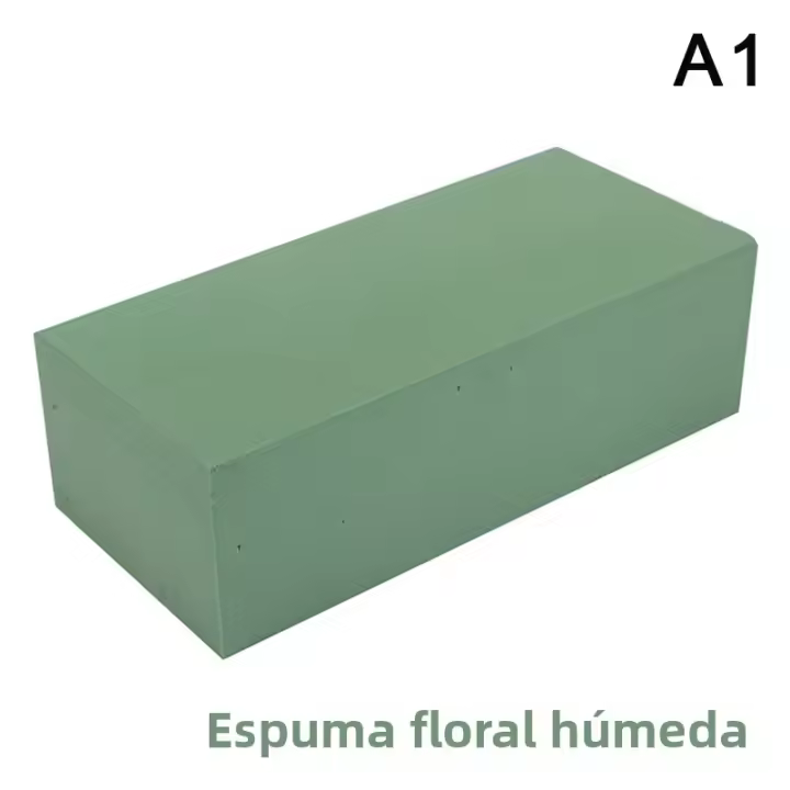 Esponja De Flores Secas Para Arreglo Floral Artificial Esponja Húmeda Gris Floristería Bloques Para Arreglo De Flores - 1