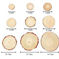 Círculos De Madera De Pino Natural No Terminados 3-16CM Para Manualidades DIY Bodas Y Fiestas Pintura Y Decoración - details 6
