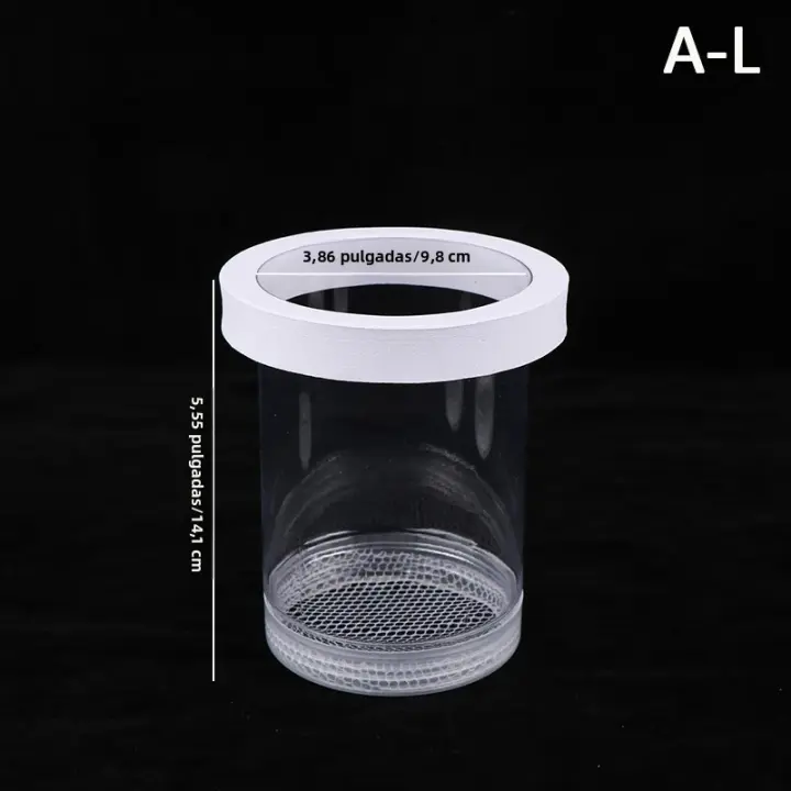 Caja De Cría De Peces Flotante En Plástico Acuario Incubador De Alimentos Para Peces Accesorio De Hatchery Para Acuario - 1