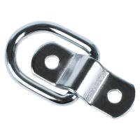 Anclajes De Acero Resistentes Para Cuerda D-Ring - Set De 4 Con Capacidad De 2400LBS Para Camiones Remolques Y Más - details 5
