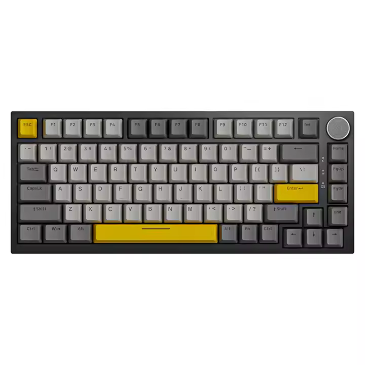 Teclado Mecánico AJAZZ AK820/AK820Pro Con Pantalla TFT Y Botón Multifuncional Para Gaming Conexión Wired/2.4GHz/BT Compatible Con PC - 1