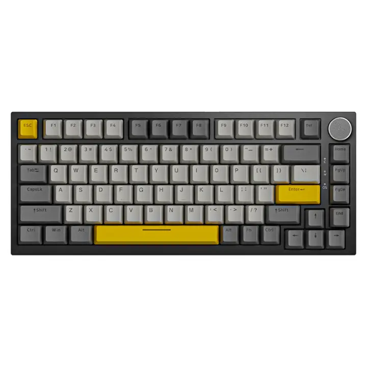 Teclado Mecánico AJAZZ AK820/AK820Pro Con Pantalla TFT Y Botón Multifuncional Para Gaming Conexión Wired/2.4GHz/BT Compatible Con PC - 1