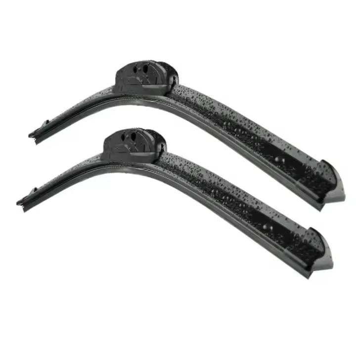 Limpia Parabrisas De Coche 1Pc Limpia Universal De Goma Suave Sin Marco Bracket Instalación Frontal Izquierda Y Derecha - 1